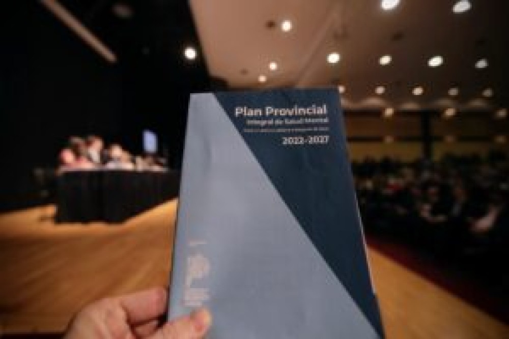 Se presentó el Plan Provincial Integral de Salud Mental 2022-2027