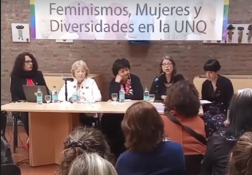 Encuentro de feminismos, mujeres y diversidades en la Universidad Nacional de Quilmes