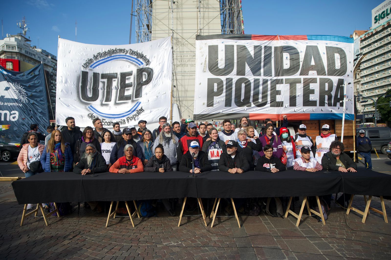 La UTEP y Unidad Piquetera movilizarán juntas al ministerio de Desarrollo Social